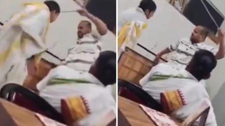 Hindistan'daki okulda kast sistemine dair şok edici görüntüler