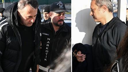 Fikret Orman ve Burak Elmas gözaltı sürecinde adliyeye sevk edildi