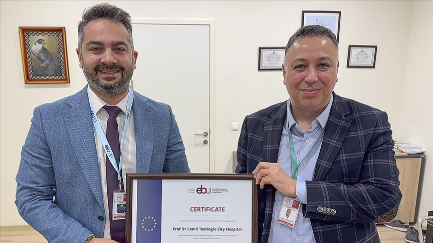 Prof. Dr. Cemil Taşcıoğlu Şehir Hastanesi Üroloji Kliniği Avrupa'nın Önde Gelen Eğitim Merkezlerinden Biri Oldu
