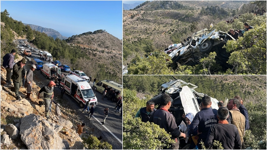 Mersin'de tarım işçilerini taşıyan minibüsün şarampole devrilmesi  sonucu 3 kişi öldü, 11 kişi yaralandı — Detaylı Analiz