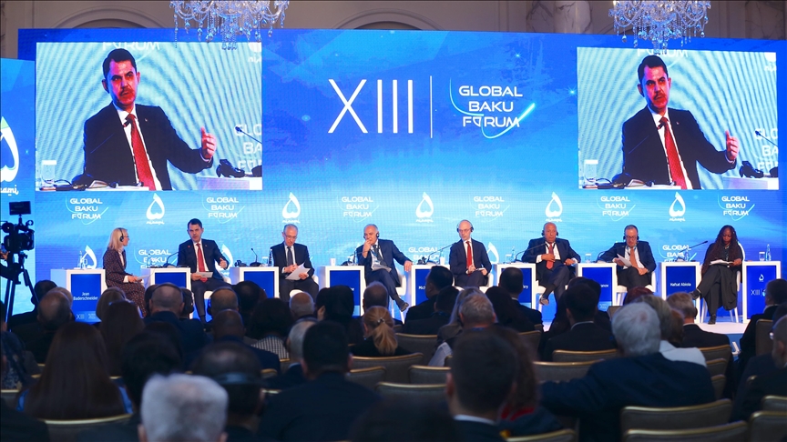 Bakan Kurum "13. Küresel Bakü Forumu"nda Türkiye'nin COP31 vizyonunu anlattı