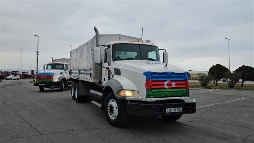 Azerbaycan'dan İran'a Önemli İnsani Yardım Sevkiyatı