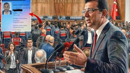 Sahte basın kartıyla duruşmaya giren kişi tutuklandı