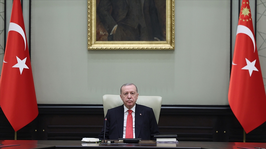 Cumhurbaşkanlığı Kabinesi Beştepe'de Bir Araya Geldi