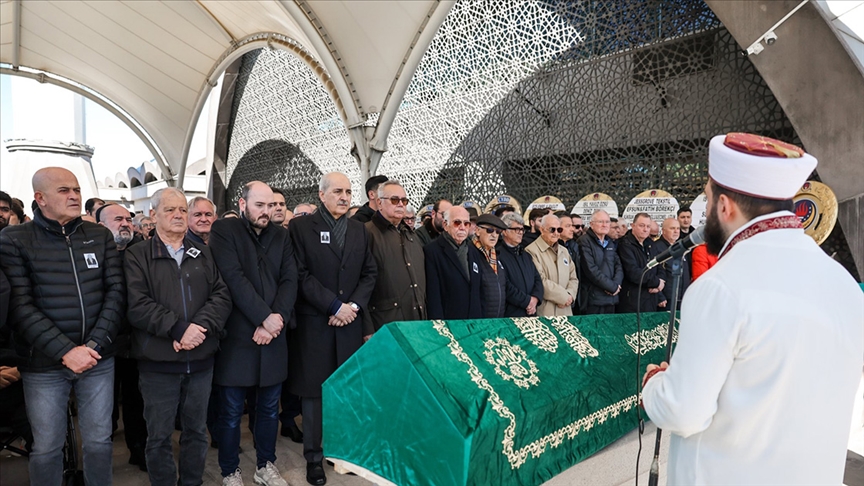 TBMM Başkanı Kurtulmuş, Prof. Dr. Metin Orhan Kutal İçin Düzenlenen Cenaze Töreninde Yer Aldı