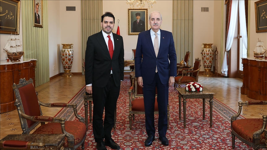 Numan Kurtulmuş, TİKA Başkanı Abdullah Eren ile Görüştü