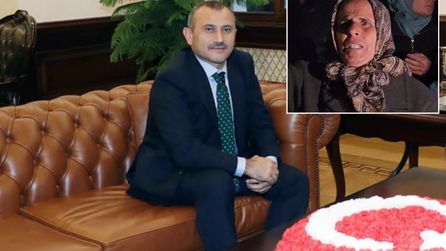 Gülistan Doku'nun annesi eski valiye adliye önünde isyan etti