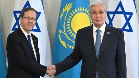 İsrail Cumhurbaşkanı Herzog'un Kazakistan Ziyareti Uçuş Süresini Uzattı
