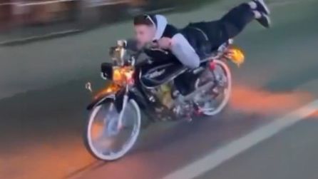 Motosikletli sürücüye 200 bin TL ceza uygulandı