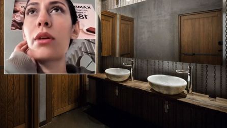 Kafe işletmecisi gençleri tuvalette uygunsuz yakaladı