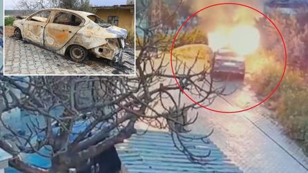 Antakya'da otomobil kundaklandı, yeğen öz amcasını hedef aldı