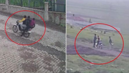 Reyhanlı'da çocuklar silahla ateş açtı, motosikletle kaçtılar