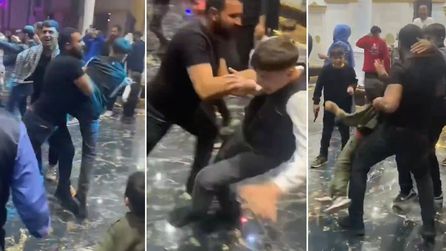 Diyarbakır'daki düğünde eğlenceli anlar yaşandı