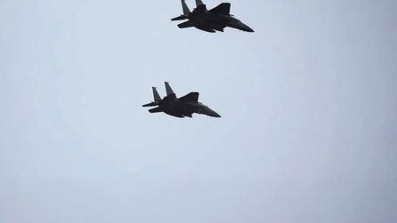 Güney Kore'de savaş uçakları havada çarpıştı, kaza raporlandı