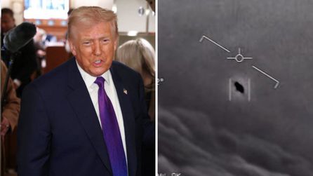 Trump UFO belgeleri hakkında açıklama yaptı, paylaşım yakın
