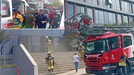 Pendik'te ev tekstili atölyesinde yangın çıktı, mahsur kalanlar var