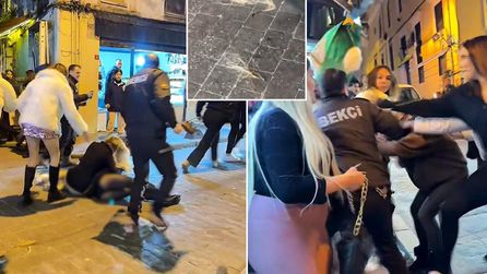Taksim'de trans bireyler arasında kavga, bekçiler müdahale etti