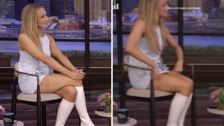 Canlı yayında iç çamaşırı görünen komedyenden sunucuya şok yanıt: 'Sadece senin için...