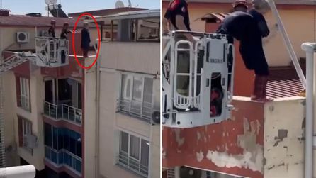 İzmir'de intihar girişiminde bulunan kadın kurtarıldı