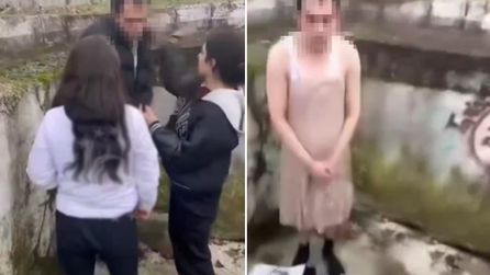 Kütahya'da genç kızı taciz eden şüpheli, üç kız tarafından darbedildi