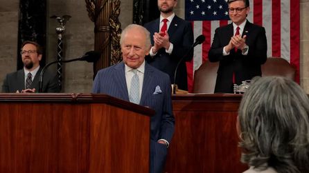 Kral Charles, ABD Kongresi'nde 35 yıl aradan sonra konuştu