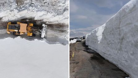 Ordu'da Karla Mücadele Çalışmaları Nisan Ayında Devam Ediyor