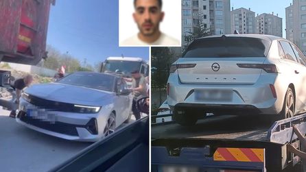 Başakşehir'de dur ihtarına uymayan hırsız yakalandı