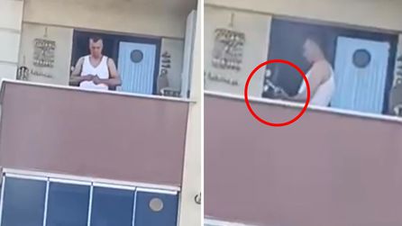 Pendik'te balkonda mermi dolduran kişi gözaltına alındı
