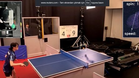 Sony'nin Masa Tenisi Robotu Ace, Profesyonel Sporcuları Yendi