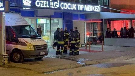 İzmit'te çocuk hastanesinde yangın: Hastalar tahliye edildi