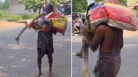 Banka belgelerini alamayan adam, kız kardeşinin iskeletini getirdi