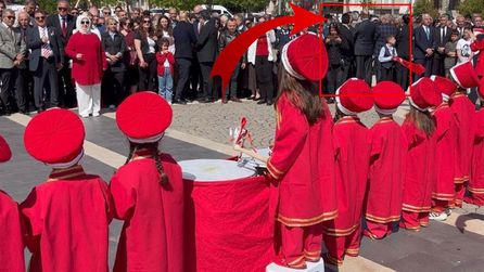 Gaziantep'te 23 Nisan kutlamalarında CHP'nin protestosu dikkat çekti