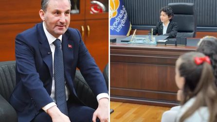 Sultanbeyli'de Çocuk Bayramı'nda Şehit Çocuğu Taleplerini İletti