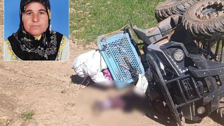 Kütahya'da ATV kazasında 52 yaşındaki kadın hayatını kaybetti