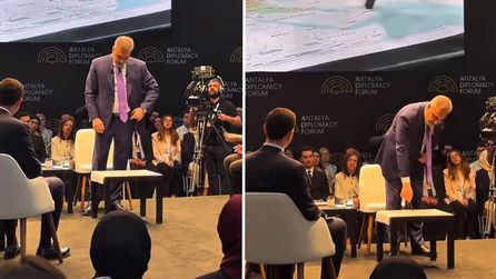 Bakan Fidan harita ile stratejik konum hakkında bilgi verdi