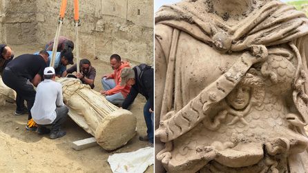 Laodikeia Antik Kenti'nde 2 Metrelik Athena Heykeli Bulundu