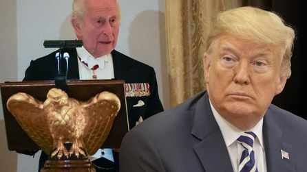 Kral Charles, Trump'a Beyaz Saray'da esprili göndermelerde bulundu