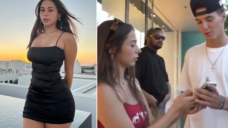 OnlyFans içerik üreticisi Sophie Rain takipçisiyle buluştu