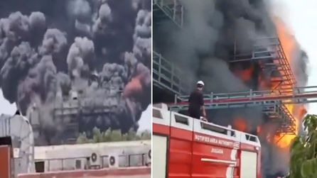 Bharuch'taki kimya fabrikasında patlama sonrası yangın çıktı
