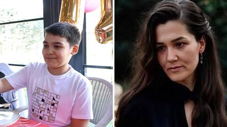 Fatma Nur Çelik'in oğlu Hasan Kemal için doğum günü kutlandı