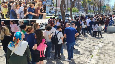 Adana'da tüm ürünler 100 TL, dükkan önünde kalabalık oluştu