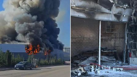 Sincan'daki boya fabrikasında yangın, bir işçi hayatını kaybetti