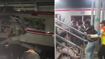 Endonezya'da tren kazası: 4 ölü, 38 yaralı