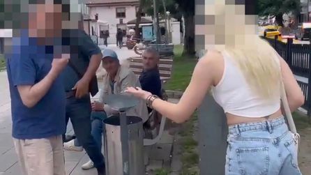 Sokakta kıyafet tartışması gerginliğe yol açtı