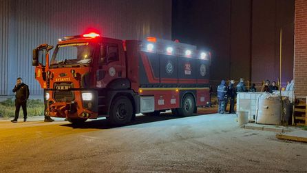 Eskişehir'de Su Arıtma Tesislerinde Yangın Çıktı