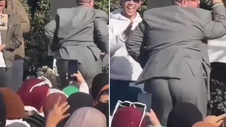 El-Ezher Üniversitesi mezuniyet töreninde tartışmalı dans olayı