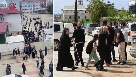 Adana'da ortaokul çevresinde silah sesleri paniğe neden oldu