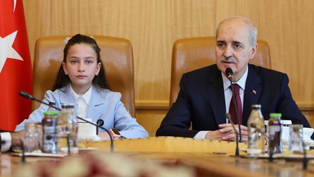 23 Nisan Bayramı'nda İnci Yıldız Şentürk koltuğu devraldı