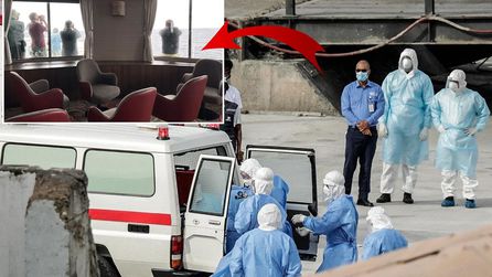 Kruvaziyer gemisindeki Türk yolcular Türkiye'ye getiriliyor