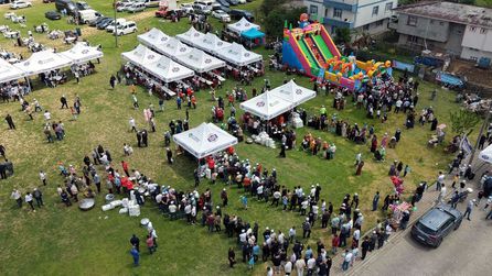 Bolluk bereket için kazan kazan yapıldı! 2 tonu 1 saatte tükendi
